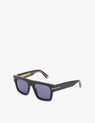 TOM FORD FT0711 Icon Square-Frame Acetate Sunglasses detail 3