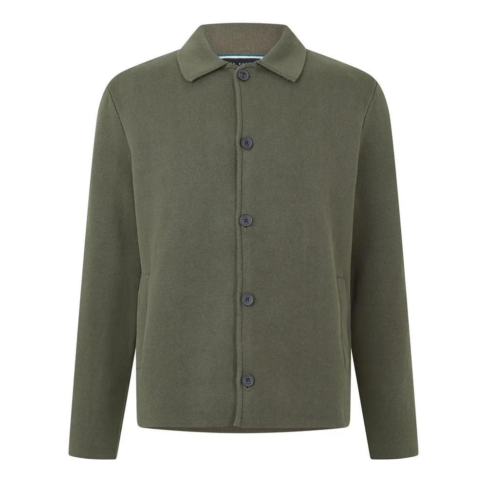 Ted Baker Men's Knitted Quilted Hybrid Jacket