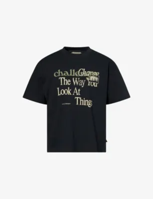 HONOR THE GIFT Challenge Logo-Print Cotton T-Shirt