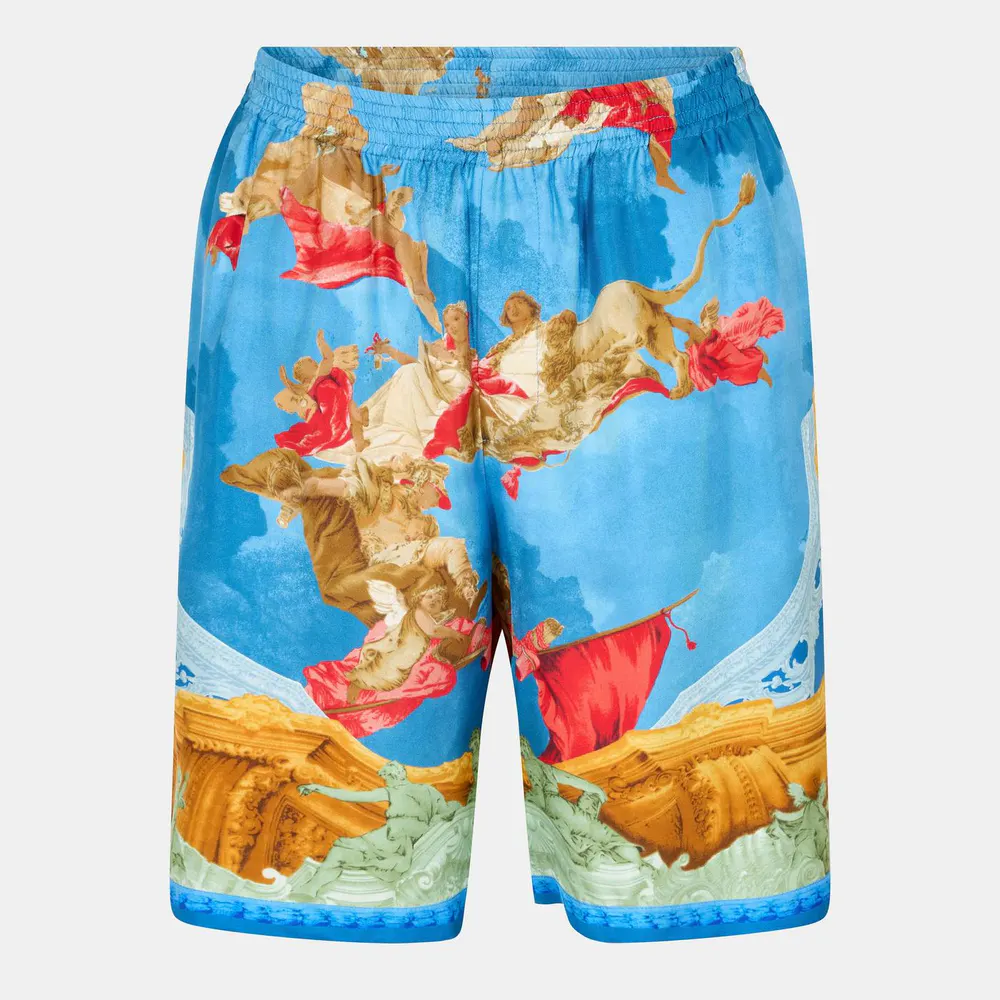 Versace Men's Woven Tracksuit Shorts