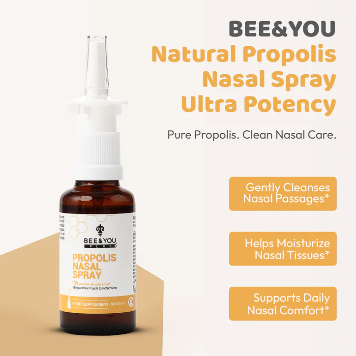 BEE&YOU Plus Natural Propolis Nasal Spray 30ml detail 2