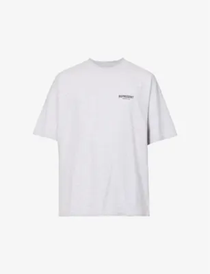REPRESENT Owners' Club graphic-print relaxed-fit cotton-jersey T-shirt