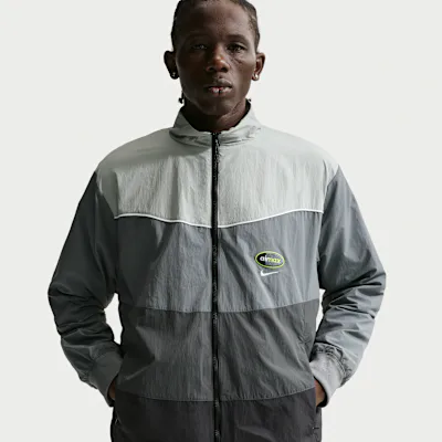 Nike Sportswear Men's Woven Jacket - Anthracite/Dark Grey/Cool Grey
