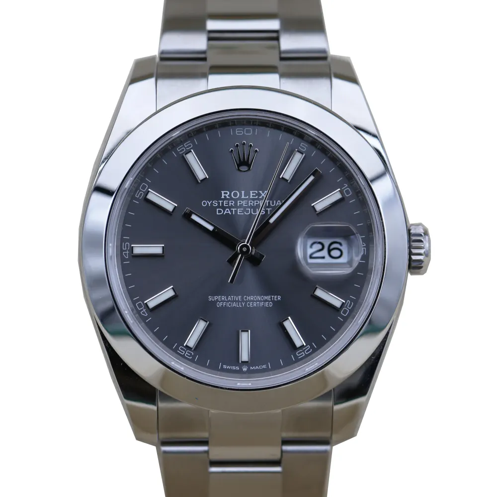 Rolex Datejust 41 126300 — 2024 — Very good