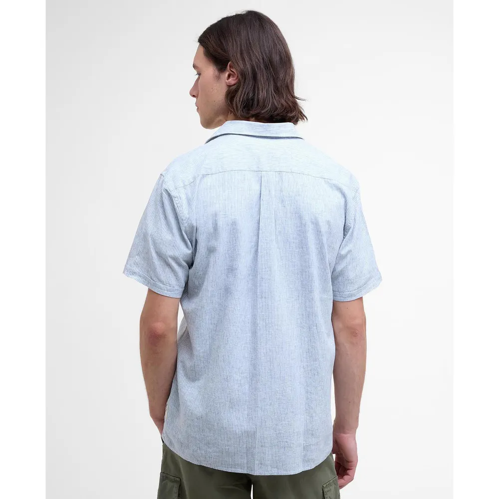 Barbour Tindale Striped Short Sleeve Shirt detail 2