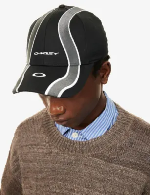 OAKLEY Brand-embroidered cotton-blend twill baseball cap - L/XL detail 2