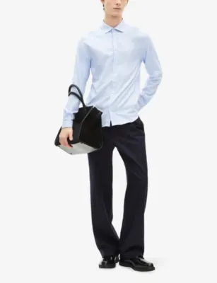 THE KOOPLES Long-Sleeved Slim-Fit Cotton Shirt detail 2