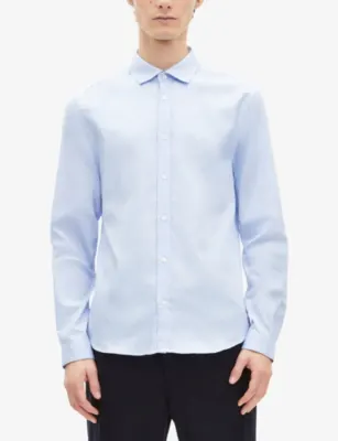 THE KOOPLES Long-Sleeved Slim-Fit Cotton Shirt detail 3