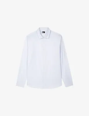 THE KOOPLES Long-Sleeved Slim-Fit Cotton Shirt
