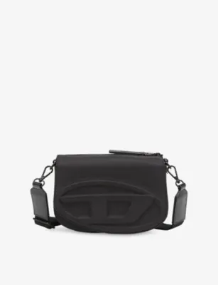 DIESEL 1DR Camera Leather Cross-Body Bag