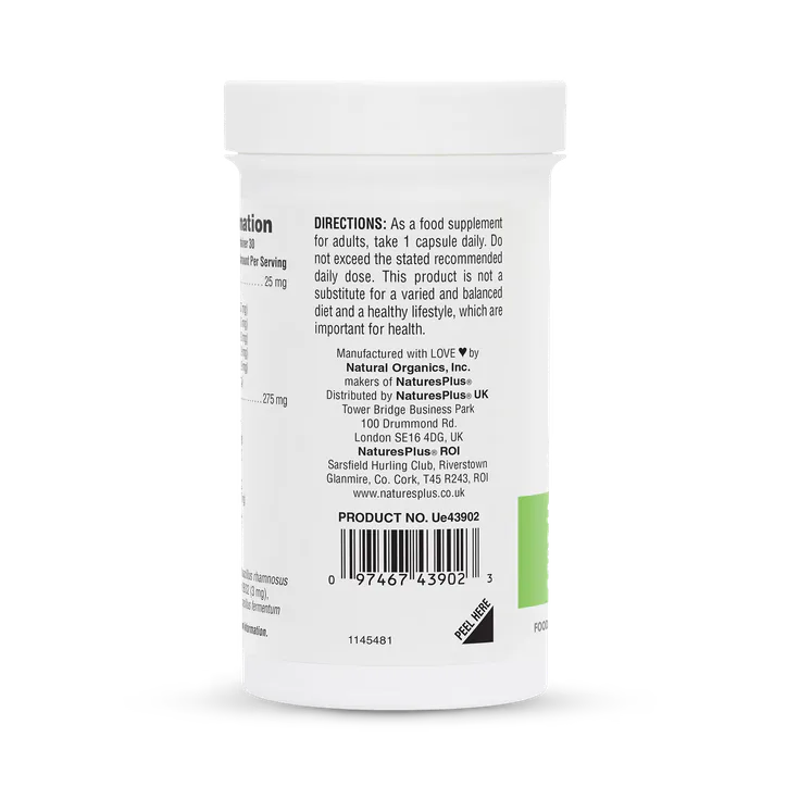 NaturesPlus Gi Nutra Pro-Bio Mega 30 Capsules detail 2