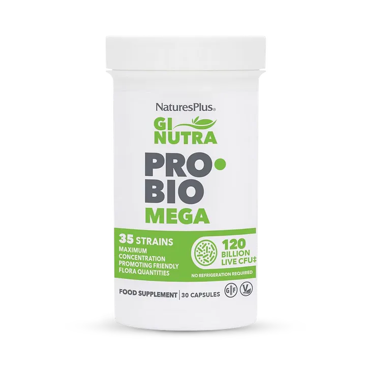 NaturesPlus Gi Nutra Pro-Bio Mega 30 Capsules