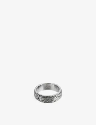 CLOCKS AND COLOURS Rupture Stainless Steel Ring - J