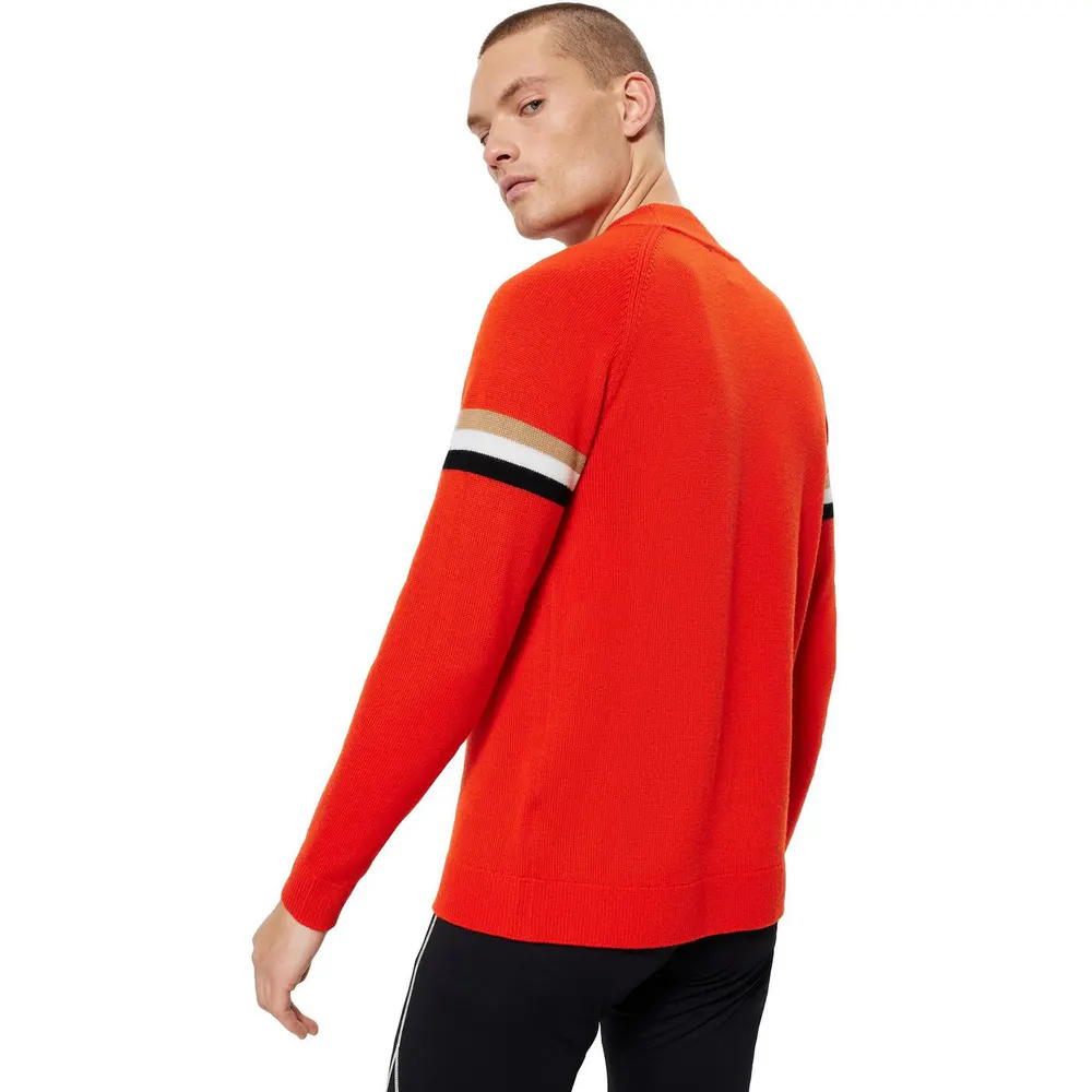 Boss Men's Ski Midlayers in Bright Orange, additional product view 2