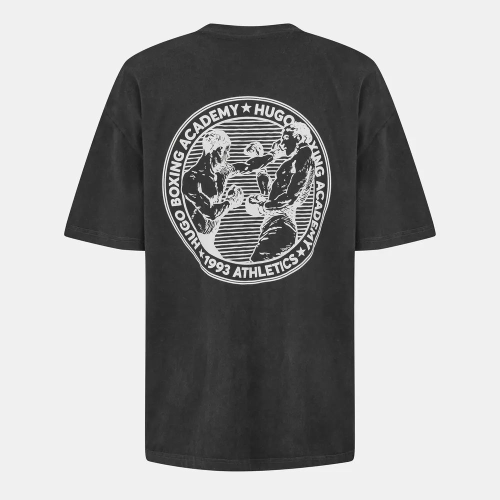 Hugo Men's Dwresto Cotton T-Shirt detail 2