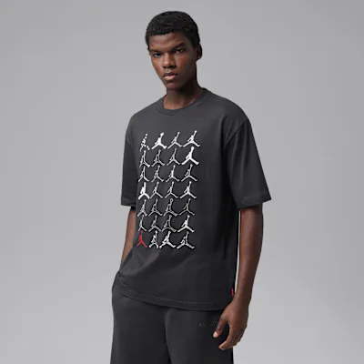 Jordan Brooklyn Men's Crew T-Shirt - Off-Noir