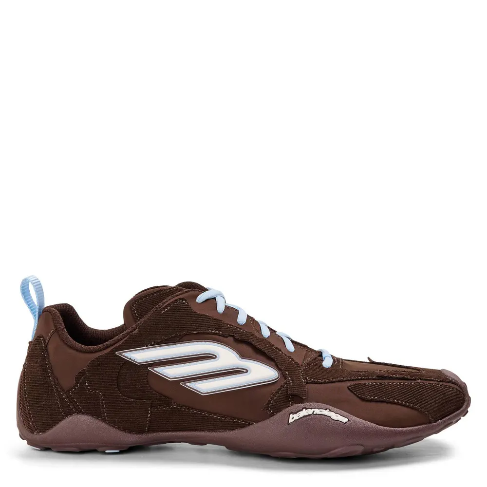 Balenciaga Men's Low-Top Trainers in Brwn/Wht – Footwear