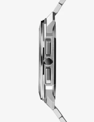 BVLGARI Octo Finissimo chronograph GMT stainless-steel watch in STAINLESS STEEL, additional product view 3