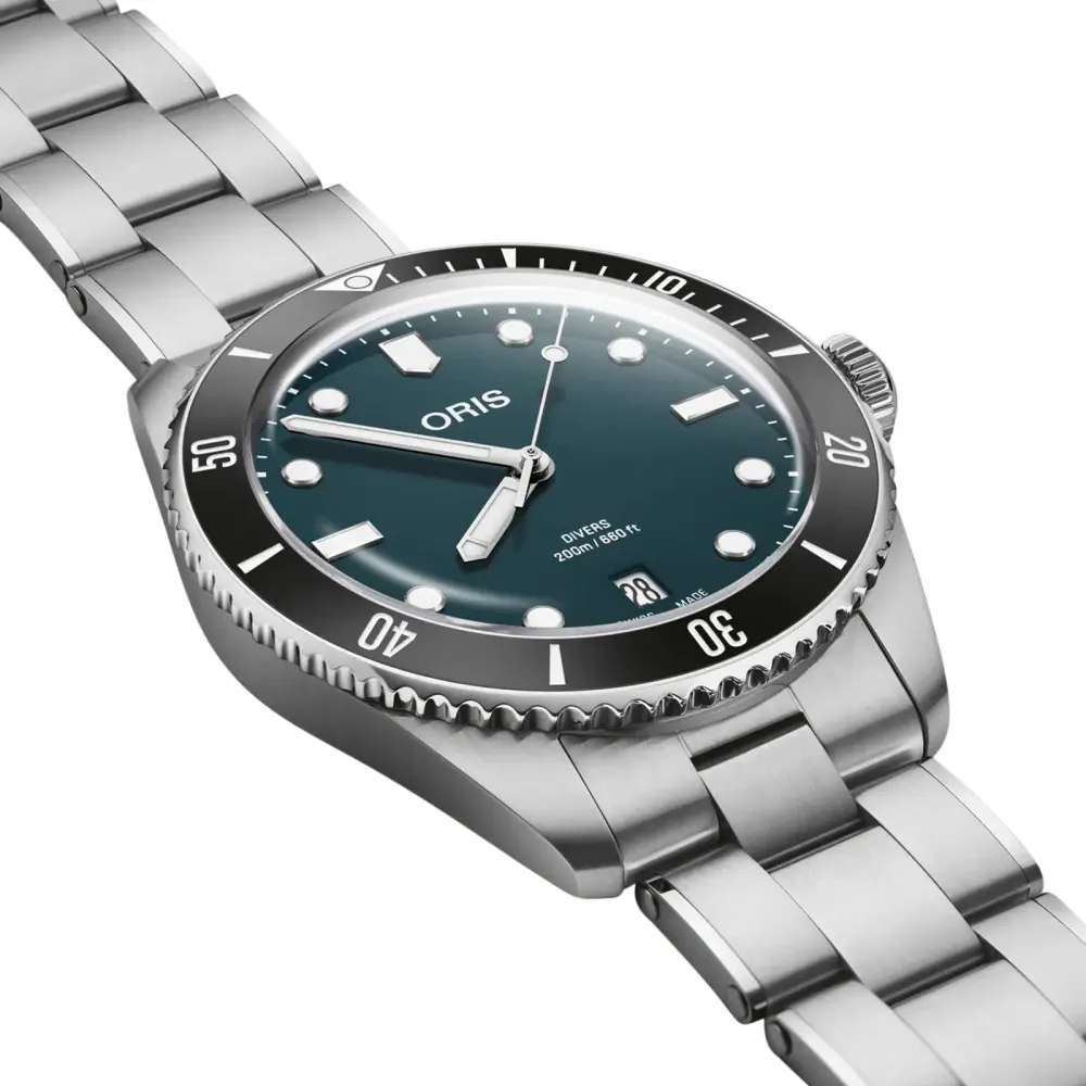 Oris Divers Date Blue 39mm Unisex Watch Set detail 3