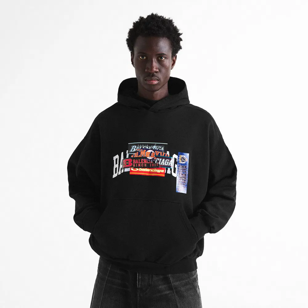 Balenciaga Bal Sticker Zip Sn64 detail 3