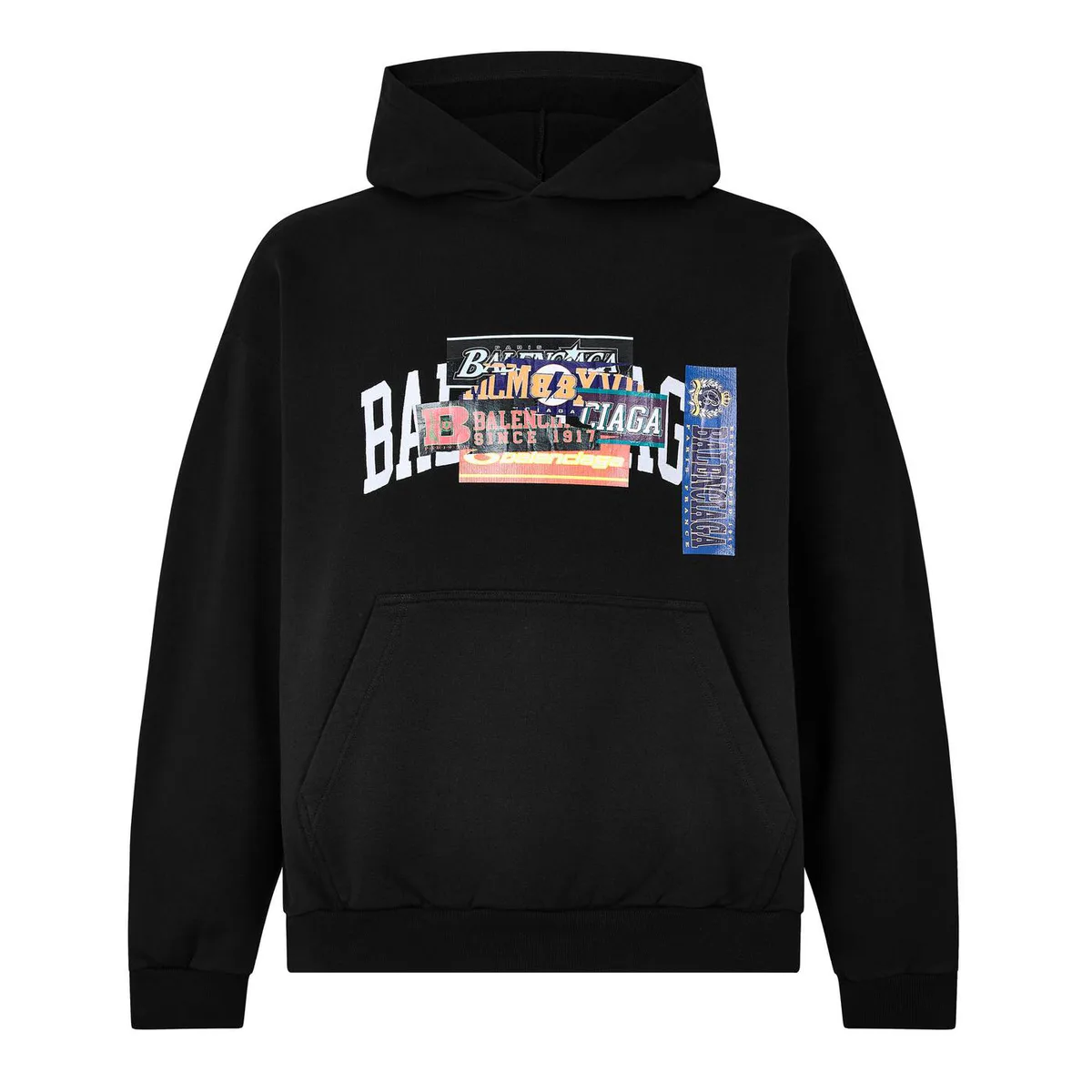 Balenciaga Bal Sticker Zip Sn64