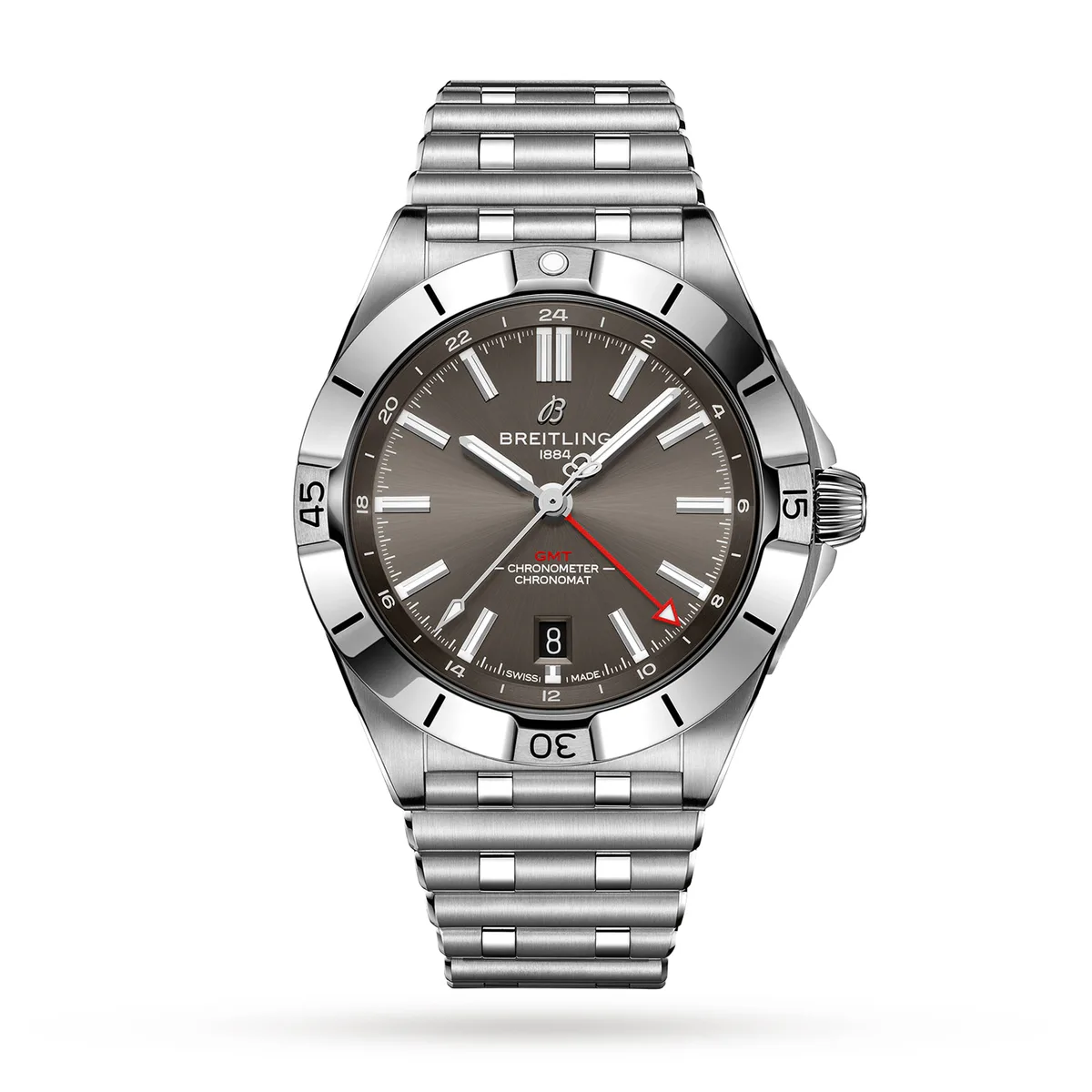 Breitling Chronomat Automatic GMT 40 Grey Dial Watch