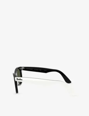 RAY-BAN RB2240 Wayfarer Rectangle-Frame Acetate Sunglasses detail 2