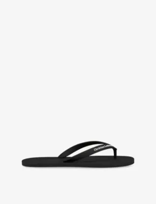 CHRISTIAN LOUBOUTIN The Christian Louboutin Summer Rubber Sandals - EUR 45 / 11 UK MEN in BLACK – Mens | Sandals | Sliders & flip flops