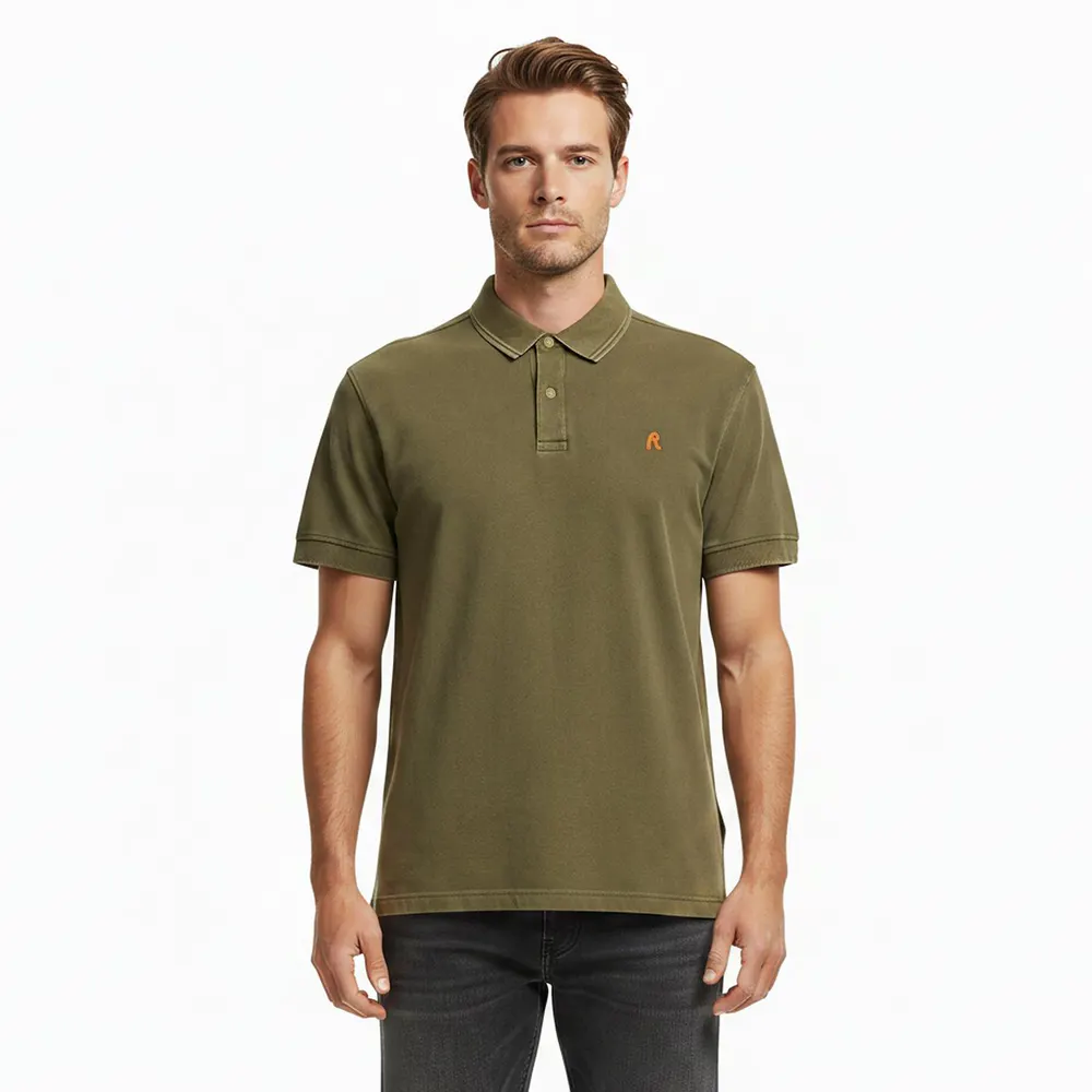 Replay Men's Short Sleeve Polo Shirt detail 3