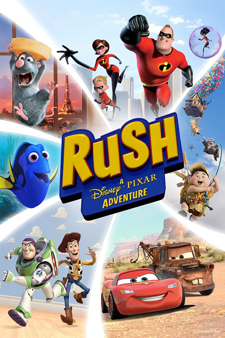Xbox Game Studios Rush: A DisneyPixar Adventure in Digital – Xbox console games · Family & kids