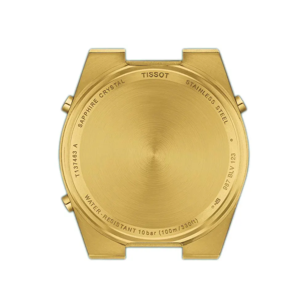 Tissot PRX Digital 40mm Unisex Watch PVD Yellow Gold detail 2