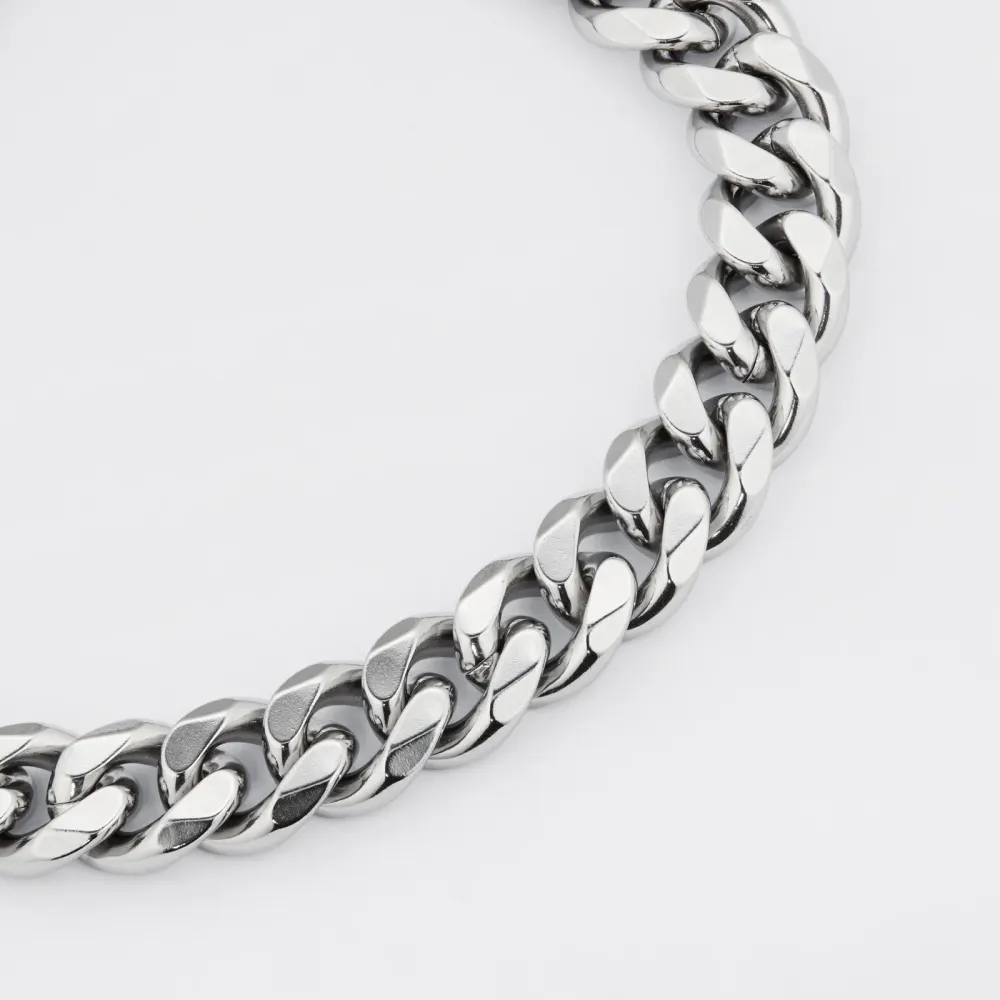 BOSS Gents BOSS Stainless Steel Chain Link Bracelet detail 3