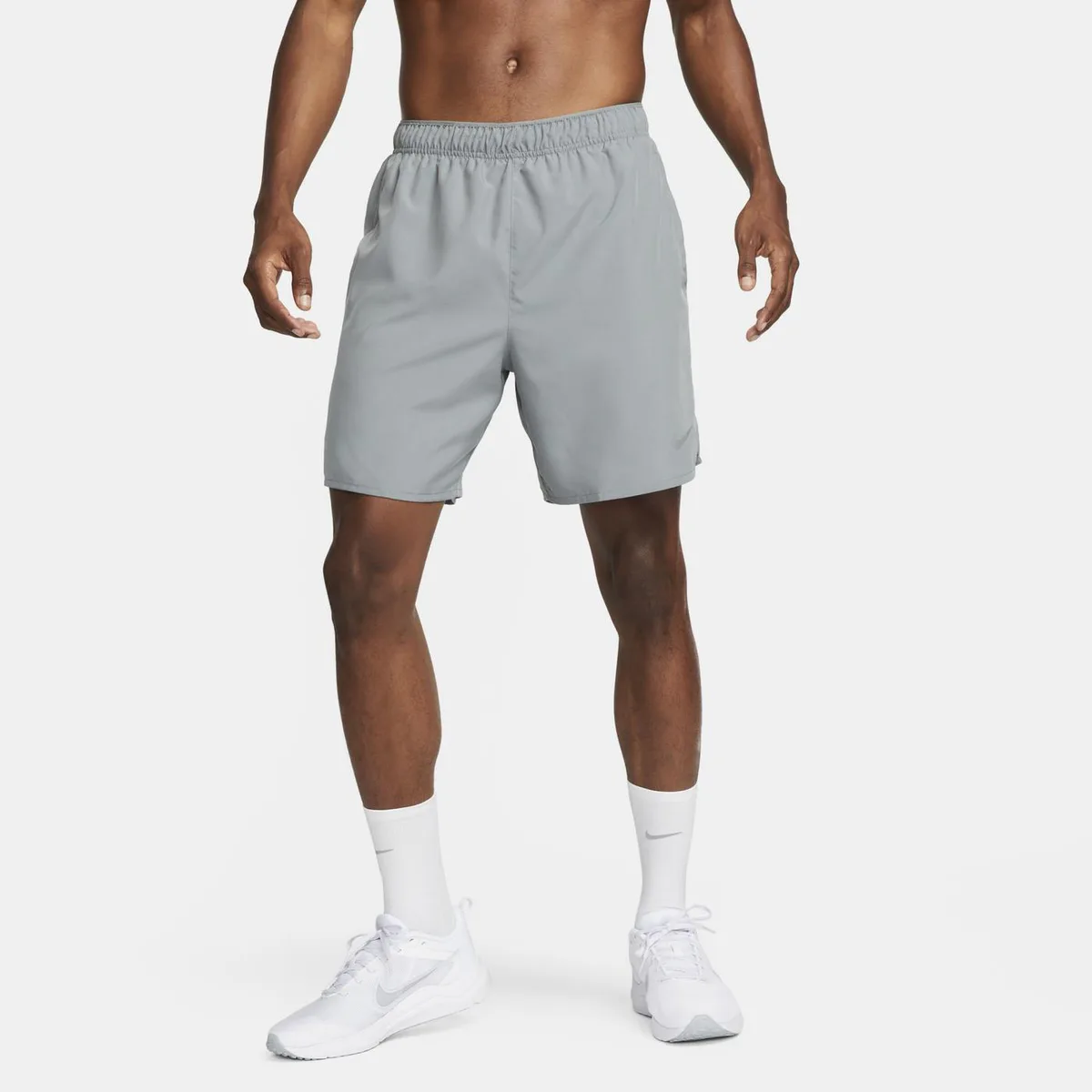 For Him Nike 7in Challenge Shorts Mens in Smoke Grey, additional product view 3
