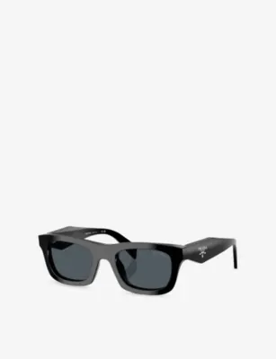 PRADA PR C06S Pillow-Frame Acetate Sunglasses detail 2