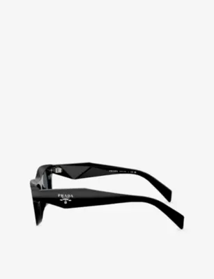 PRADA PR C06S Pillow-Frame Acetate Sunglasses detail 3
