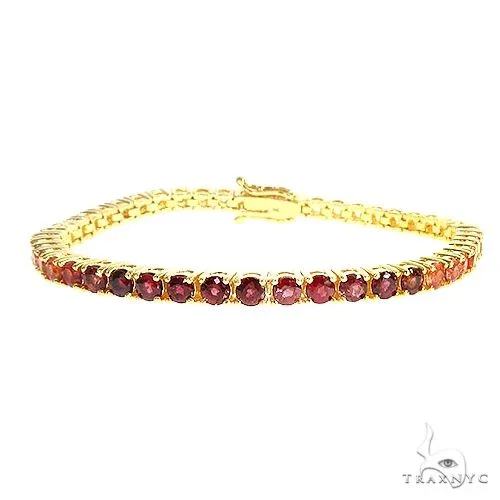 PIA - For Him GEMSTONES Fire Sapphire Tennis Bracelet 67050