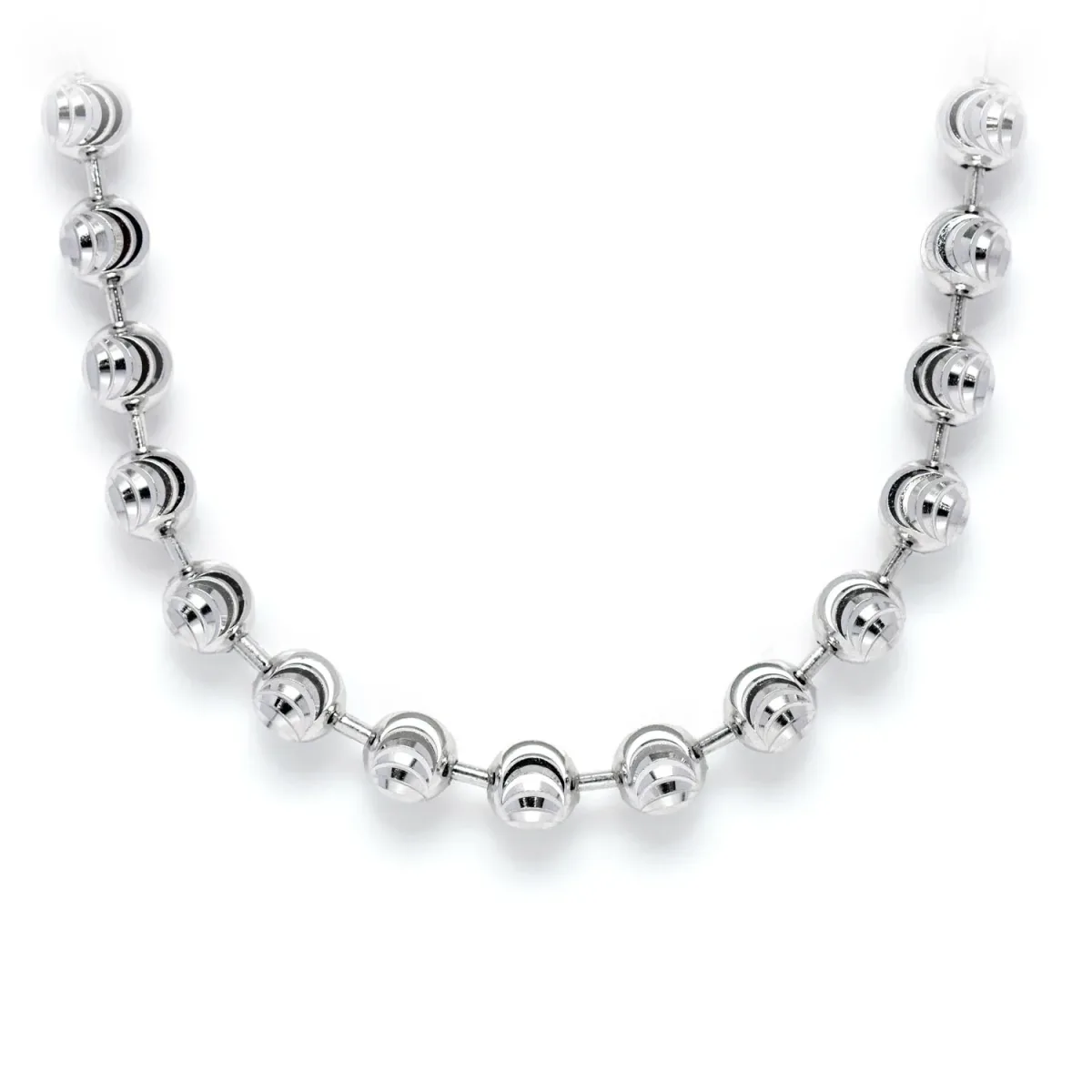 For Him Sterling Silver Mooncut Chain in 2.5mm / 925 Sterling Silver / 22" – Chain