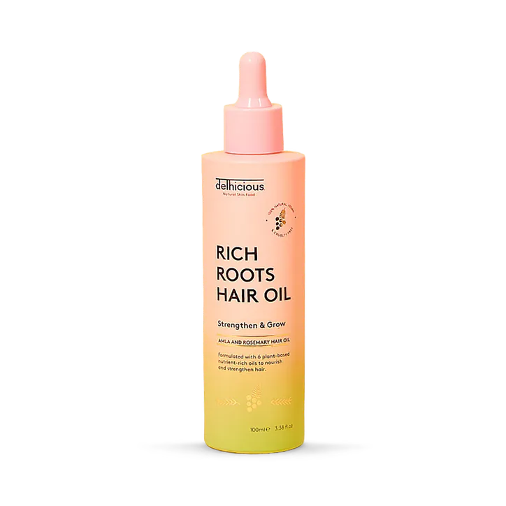 Delhicious Rich Roots Hair & Scalp Growth Oil 100ml