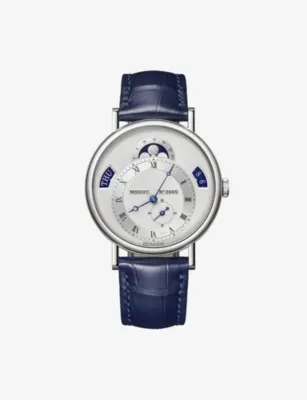 BREGUET Classique Calendrier 7337 18ct White-Gold Automatic Watch 39mm in WHITE GOLD – Jewellery & Watches | Mens luxury watches