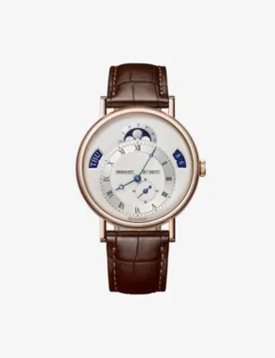 BREGUET Classique Calendrier 7337 18ct White-Gold Automatic Watch 39mm in ROSE GOLD – Jewellery & Watches | Mens luxury watches