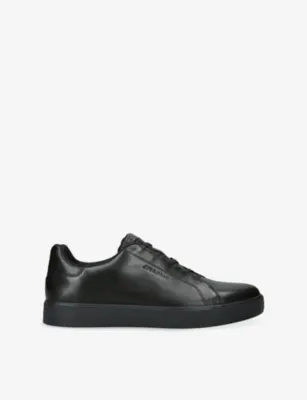 COLE HAAN GrandPrø Luxe Slip-On Leather Trainers - EUR 42.5 / 8.5 UK MEN in BLACK – Mens | Trainers | Lace up trainers