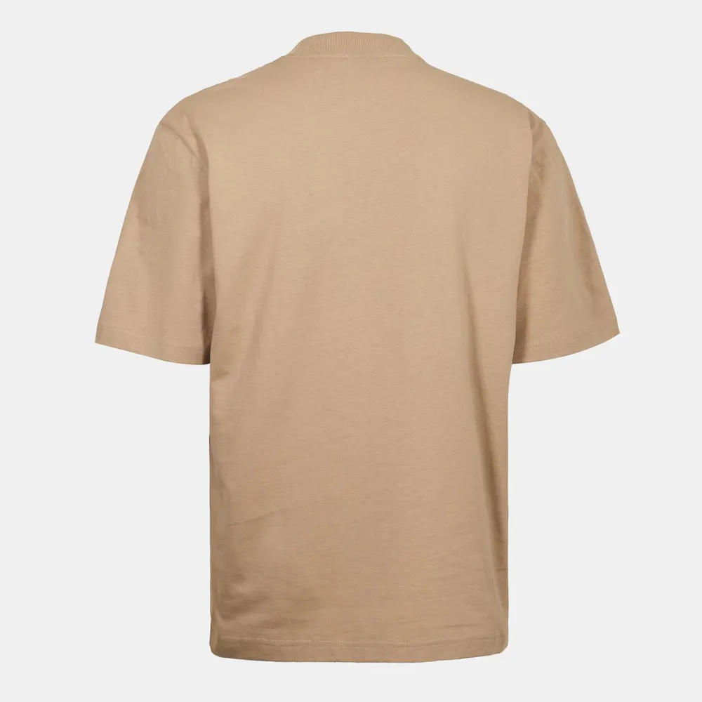 Hugo Men's Nieros T-Shirt in Medium Beige, additional product view 2