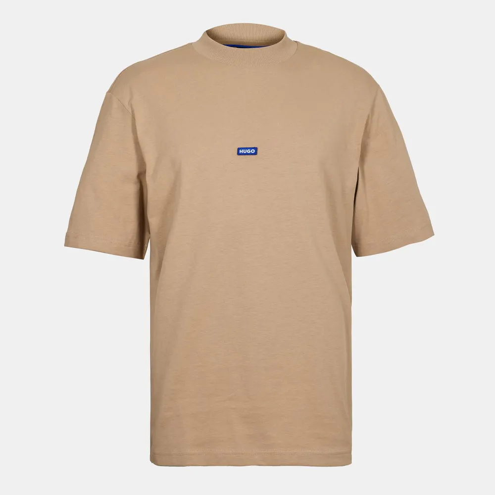 Hugo Men's Nieros T-Shirt in Medium Beige – Clothing