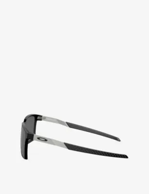 OAKLEY OO9483 Exchange Sun Rectangle-Frame Acetate Sunglasses detail 2