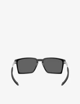 OAKLEY OO9483 Exchange Sun Rectangle-Frame Acetate Sunglasses detail 3