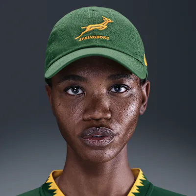 Nike Springboks Unisex Nike Rugby Heritage 86 Cap - Gorge Green/University Gold