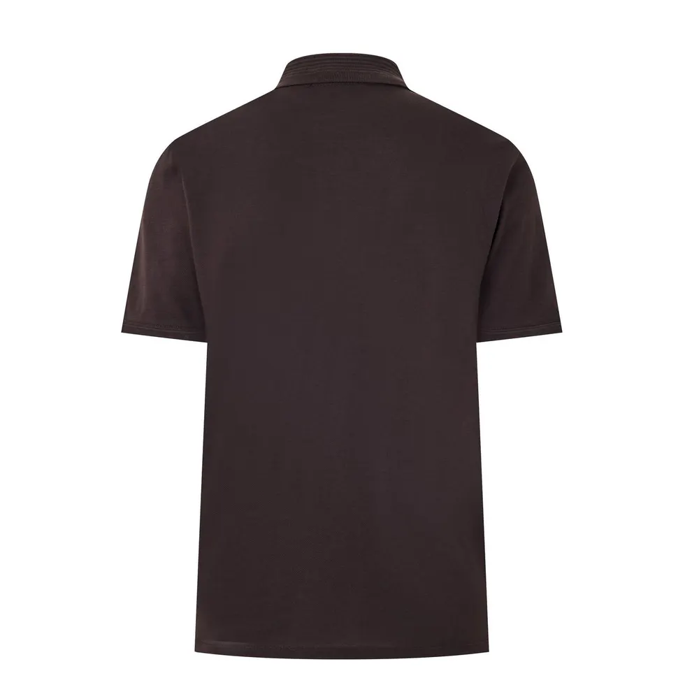 Emporio Armani Men's Cotton Short-Sleeve Polo Shirt detail 2