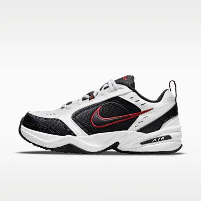 Nike Air Monarch IV Men's Workout Shoes (Extra Wide) - White/Black in White/Black – Nike men's and unisex