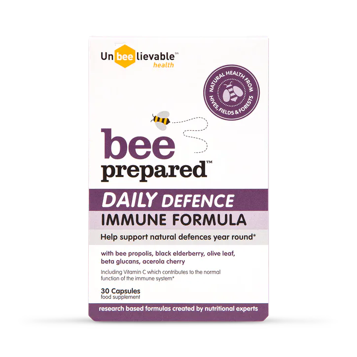 Unbeelievable Health Bee Prepared Daily Defence 30 Capsules