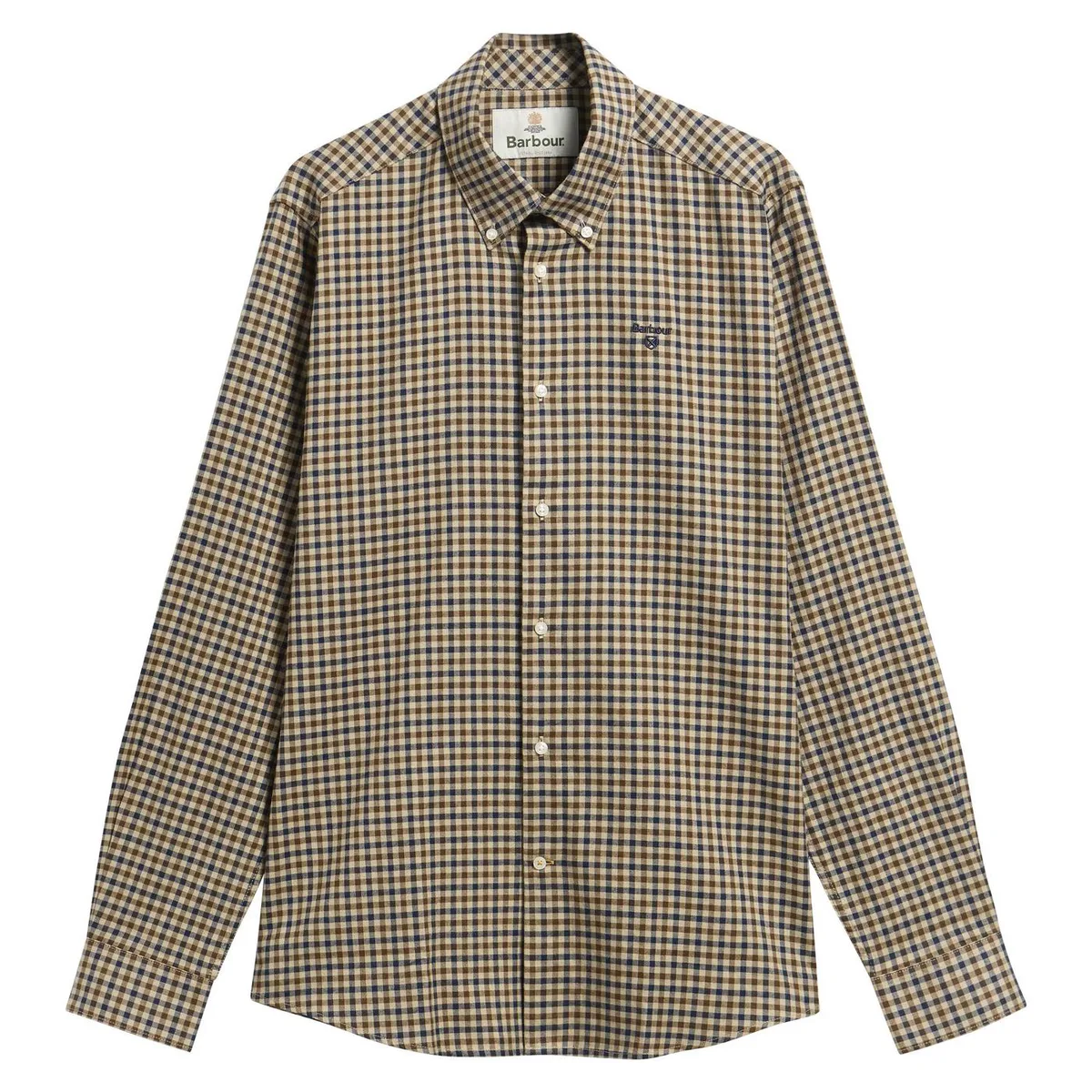 Barbour Men's Finkle Gingham Cotton Long-Sleeve Tailored-Fit Shirt